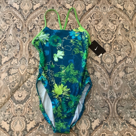 Nike Swim Nike Wild Orchid Cut Out Tank Back One Piece Womens Sz 632 Poshmark